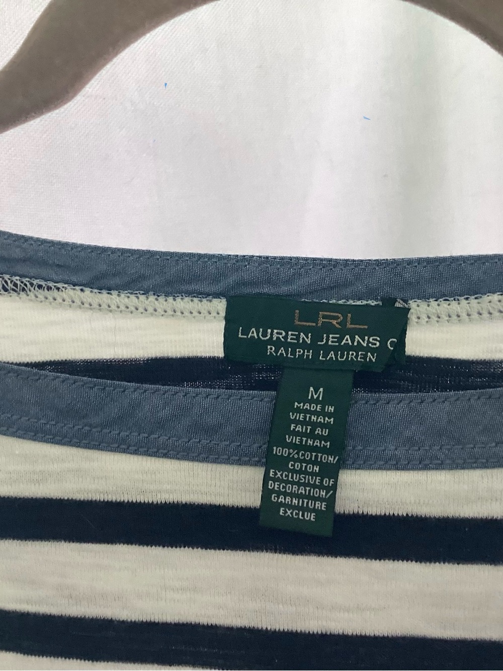 Ralph Lauren White Military-Style Utility Jacket with Gold Buttons - Picture 15 of 16
